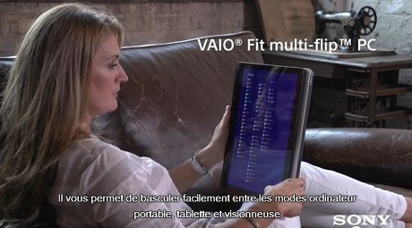 VAIO Fit multi-flip PC