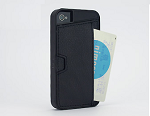 iPhone4S/4用カードホルダー付きケース『Qcard case for iPhone4S/4』