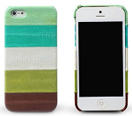 Prestige Eel Leather Bar iPhone5 スマートフォンケース フリーサイズ マルチグリーン