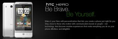 Android携帯「HTC Hero」