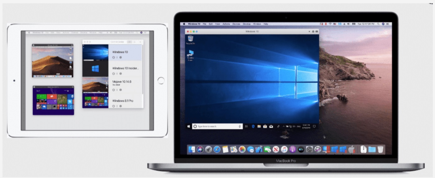 Parallels Desktop 15 for Mac「Sidecar」対応