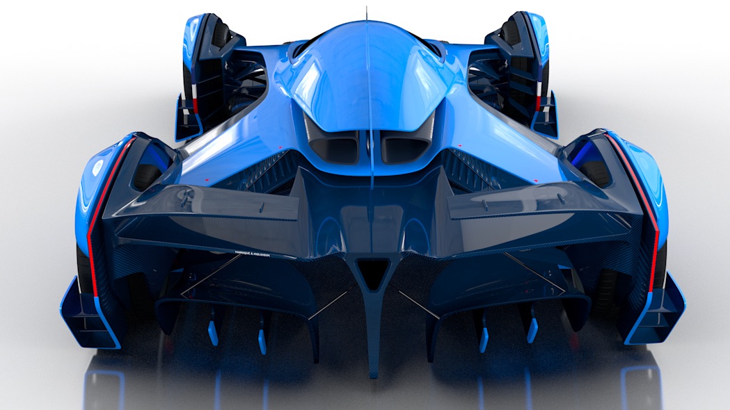 2050年のル・マンのレーシングカーのイメージデザイン