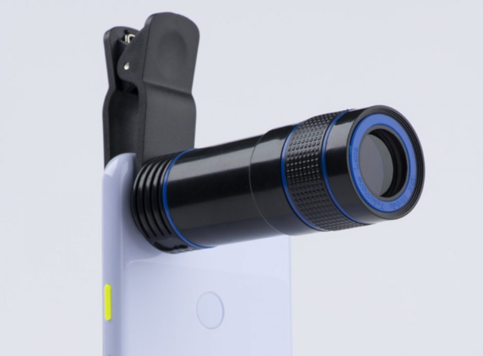 DIMEの付録 超望遠12倍スマホレンズ