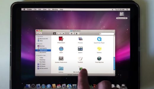 iPad ProでMac OS Xが動いてる！