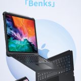 iPadがノートPCタイプになるキーボード付きケース「Benks」